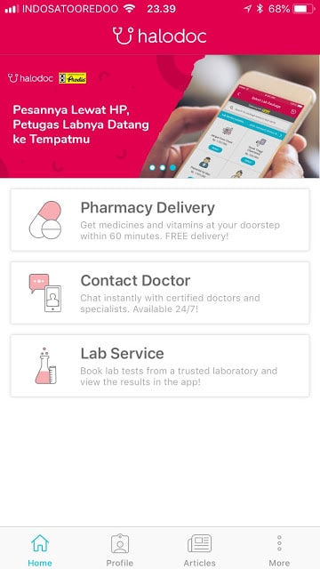 Aplikasi halodoc gratis